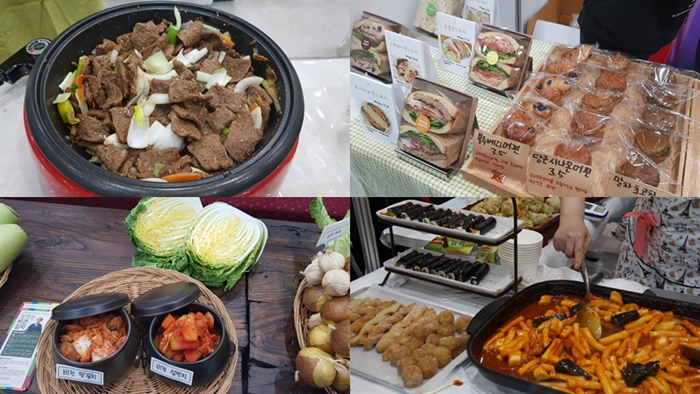 En el Vegan Festa, los platos veganos de estilo coreano como bulgogi, kimchi, tteokbokki y postres llamaron la atención de los visitantes.