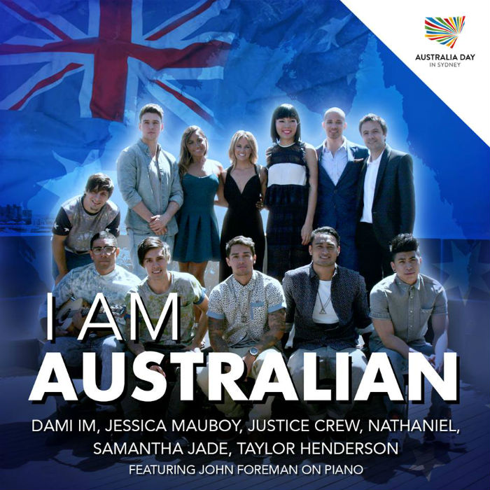 임다미씨가 1월 26일 노스 시드니에서 공연한 호주 최대 국경일 '오스트레일리아 데이' 기념공연 포스터 (출처: 임다미 페이스북)