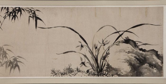 강세황, <난죽도권蘭竹圖卷>,1790, 국립중앙박물관 소장 (국립중앙박물관 제공) 