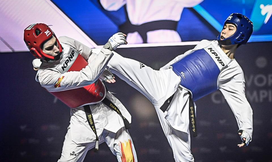 El equipo coreano gana en la categoría masculina del Campeonato Mundial de Taekwondo por 4ª vez consecutiva