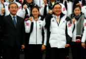 El equipo olímpico de Corea, rumbo a Sochi