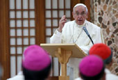 El papa se reúne con obispos de Asia