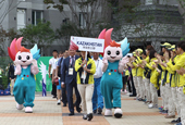 Llegan a Corea del Sur atletas de todo el mundo para participar en la Universiada de Gwangju