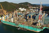 Constructora naval concluye primera embarcación de planta flotante de GNL