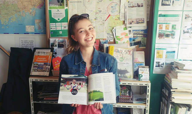 Una viajera francesa enamorada de Corea se convierte en la autora de la guía de viaje Jeollanamdo