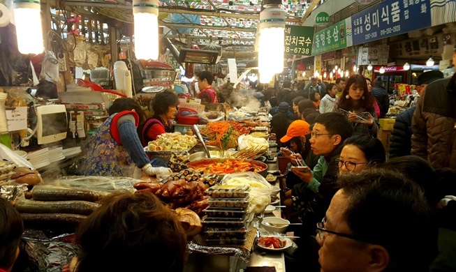 Tradición y sabor, el mercado tradicional GwangJang