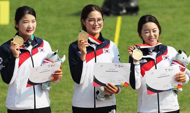 Día 10 de los Juegos Asiáticos 2018: Equipo femenino de tiro con arco gana el oro por 6ª vez consecutiva en los JJ.AA.