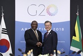 La cumbre Corea del Sur-República Sudafricana (diciembre de 2018)