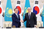 La cumbre Corea-Kazajistán (abril de 2019)