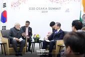 La cumbre Corea del Sur-India (junio de 2019)