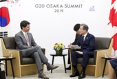 La cumbre Corea del Sur-Canadá (junio de 2019)