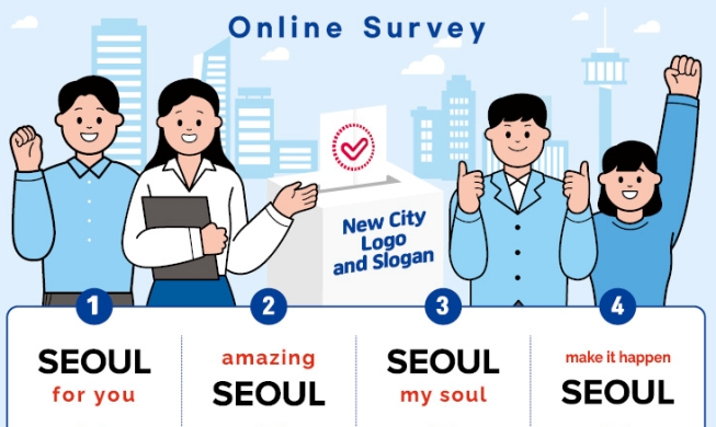 Seúl realiza una votación para elegir el nuevo logo de la ciudad