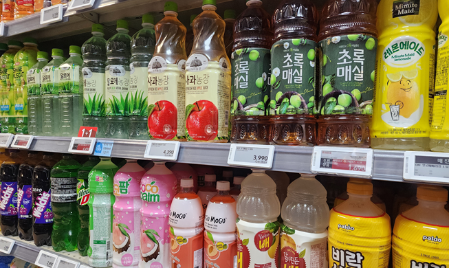 Las exportaciones de bebidas y algas secas coreanas presentan un aumento exponencial