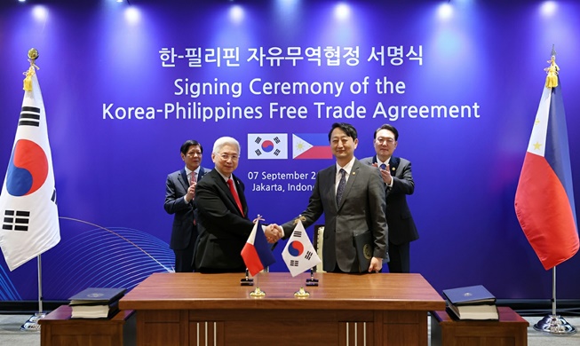 Corea del Sur y Filipinas firman un TLC