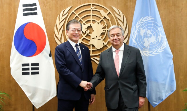 El secretario general de la ONU da la bienvenida al ‘Nuevo Trato Verde’ de Corea