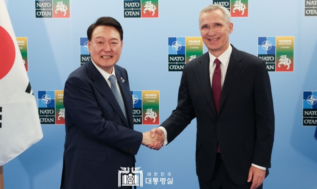 El presidente Yoon adopta una asociación con la OTAN para impulsar la cooperación en seguridad
