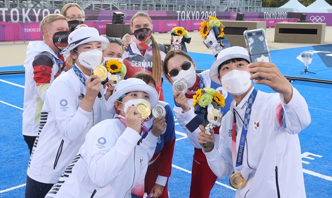 Equipo femenino surcoreano de tiro con arco gana el oro olímpico por 9ª vez consecutiva