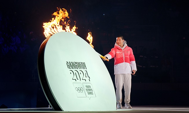 Las fotografías más destacadas de la ceremonia de apertura de Gangwon 2024