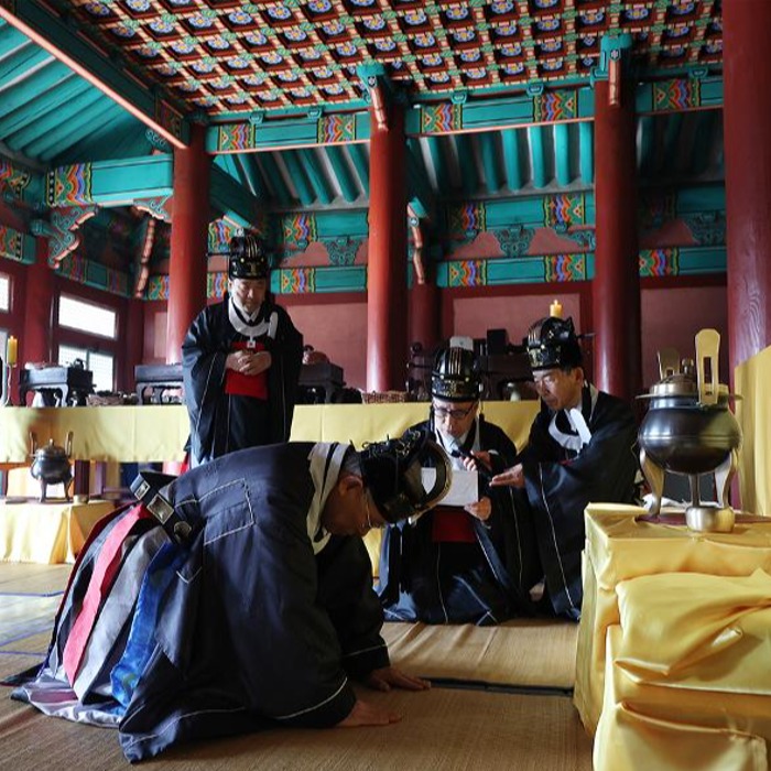 Gran Ceremonia de Adoración de Confucio en primavera