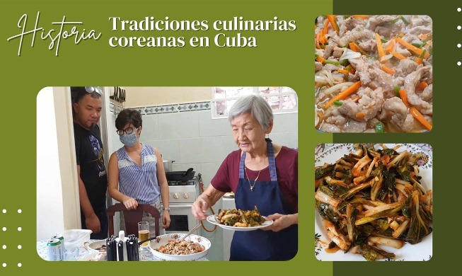 Historia de las tradiciones culinarias durante la migración coreana a Cuba