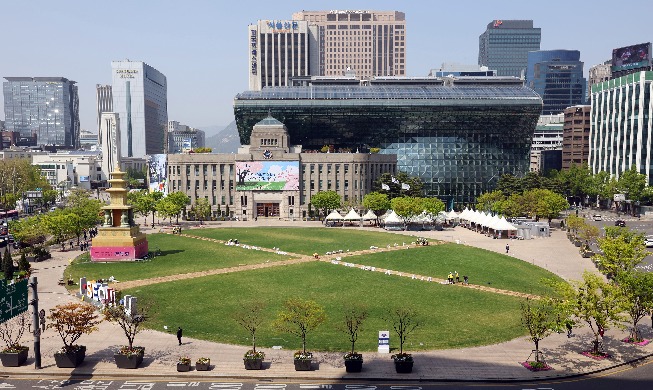 Se instalará biblioteca al aire libre en el centro de Seúl
