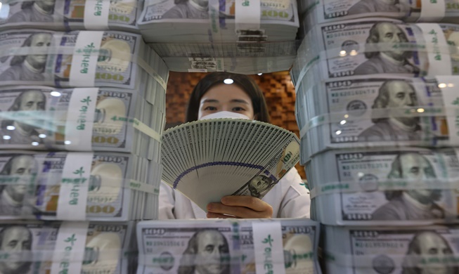 Las reservas de divisas en julio alcanzan un récord ocupando el octavo lugar a nivel mundial