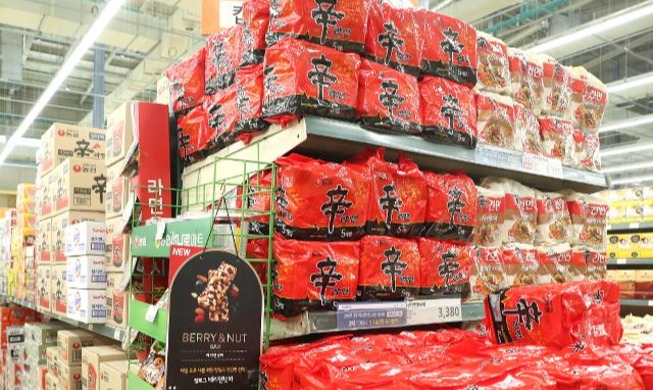 Exportaciones de ramyun superan los 70 millones de dólares el mes pasado