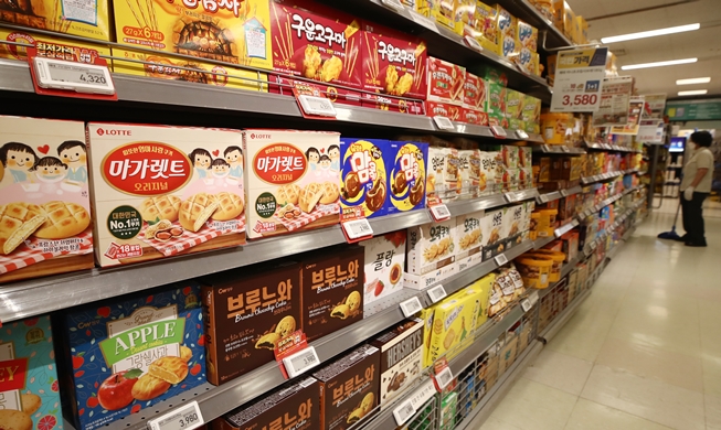 🎧 Las exportaciones de dulces coreanos alcanzan un récord el año pasado