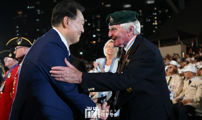 El presidente Yoon dice que los veteranos de la ONU son los verdaderos héroes de Corea