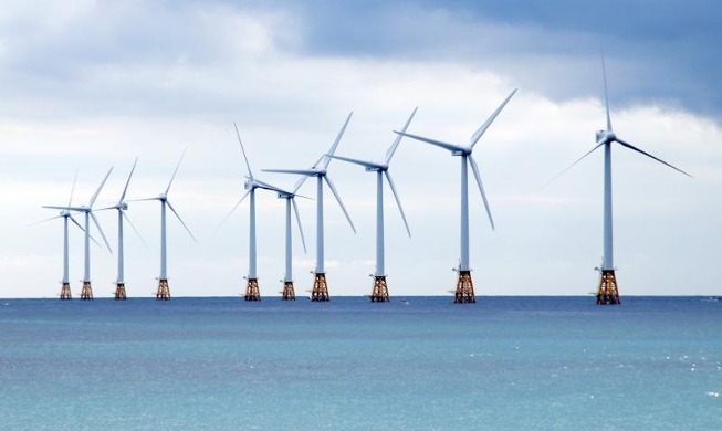 Dos empresas británicas invertirán 1,5 billones de wones en proyectos eólicos marinos