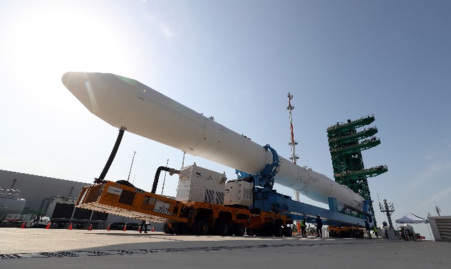 Se desvela el Nuri, primer cohete espacial desarrollado totalmente con tecnología coreana
