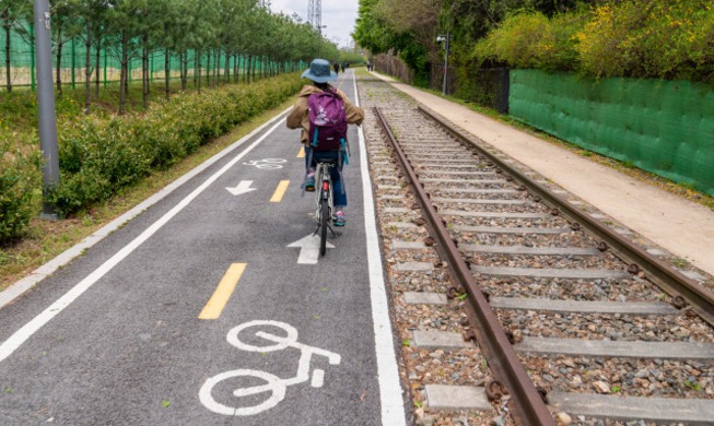 [Anda, Corre y Pedalea en Seúl] ③ Exploremos Seúl en bicicleta con la brisa refrescante