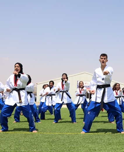 Un evento deportivo en Jordania cultiva los sueños y las esperanzas de los refugiados