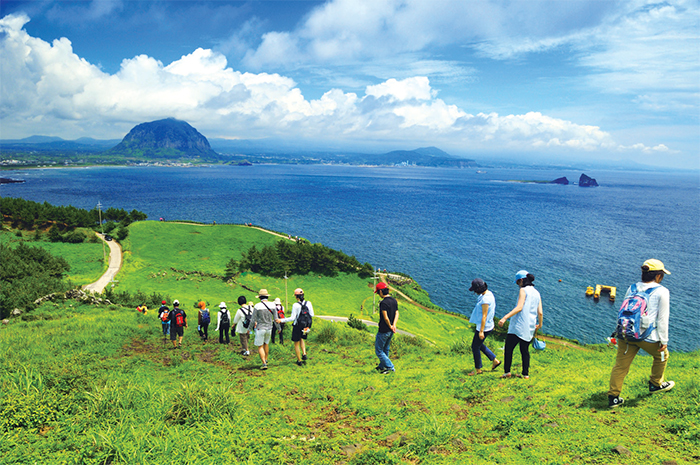 Sendero Olle en Jeju. Ruta desarrollada para el senderismo en Jeju.