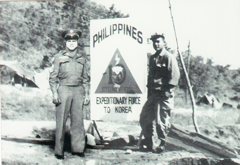 Durante la Guerra de Corea, 7.420 soldados filipinos fueron llamados al servicio militar.