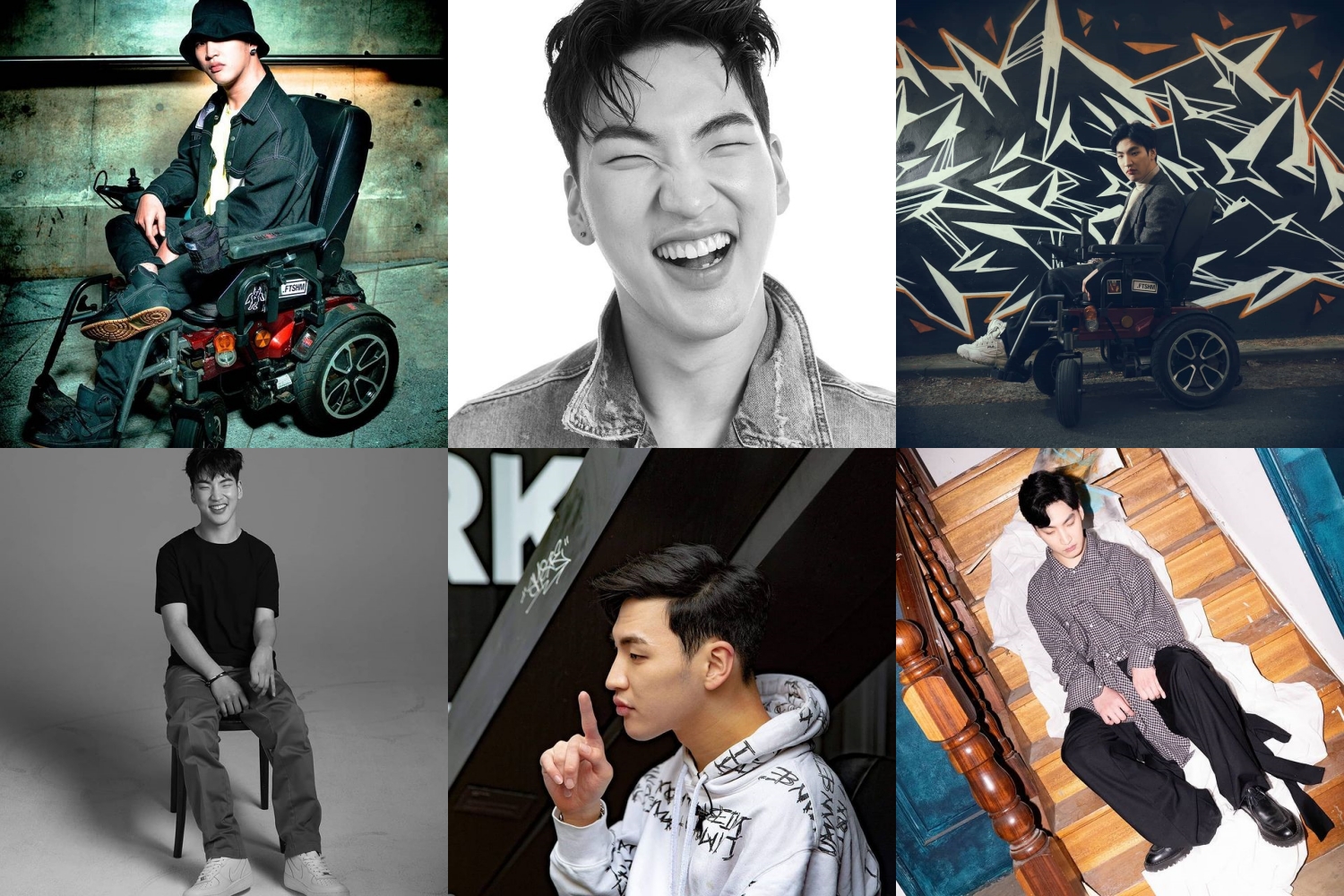 ▲ 휠체어 모델 김종욱씨는 장애인의 도전이 많아질수록 취업의 문턱이 낮아지고 이들이 활약할 수 있는 직업 분야도 넓어진다고 믿기 때문에 