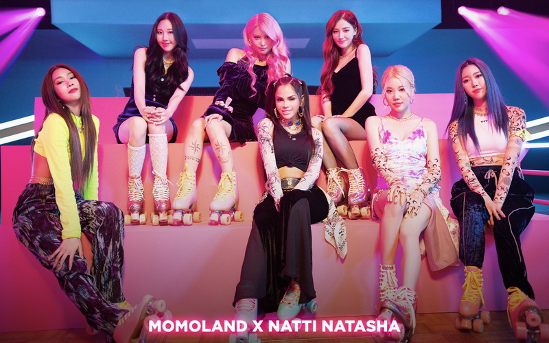 Momoland y Natti Natasha