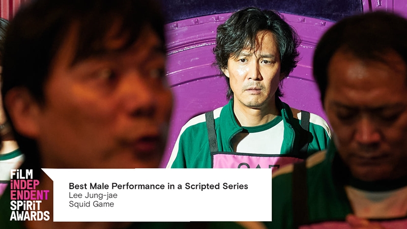 El actor de 'El juego del calamar', Lee Jung-jae, ganó el 6 de marzo el premio al mejor actor masculino de una serie de televisión en la 37ª edición de los Premios Film Independent Spirit de los EE. UU.