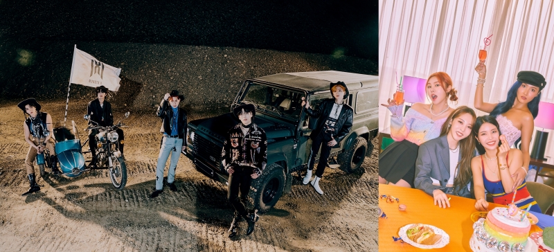 El festival de K-pop más grande de Europa, 'KPOP.FLEX', se llevará a cabo en Fráncfort, Alemania, del 14 al 15 de marzo en el Deutsche Bank Park. Kai de Exo, Mamamoo (derecha), NCT Dream, Enhypen, Monsta X (izquierda), Oneus, Dreamcatcher, (G)I-dle, Ive y AB6IX actuarán en el evento. | SBS