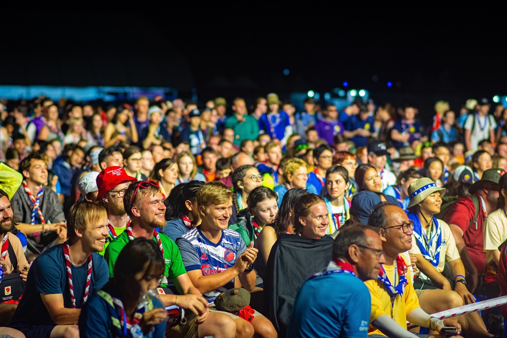 Los scouts de todo el mundo se reúnen en Saemangeum, en el condado de Buan-gun, en la provincia de Jeollabuk-do, para participar en el 25º Jamboree Scout Mundial. | Organización Mundial del Movimiento Scout 