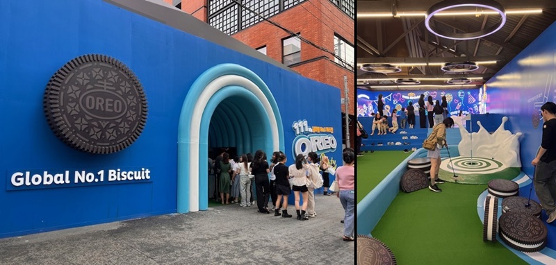 A la izquierda se muestra el exterior de la tienda 