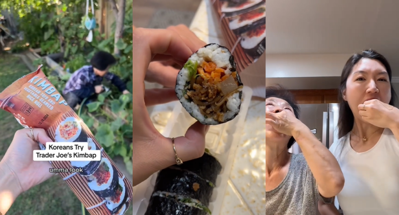 Extractos del video de la bloguera Sarah Ahn, publicado en TikTok el 16 de agosto. | Capturas de pantalla de la cuenta de Sarah Ahn en TikTok
