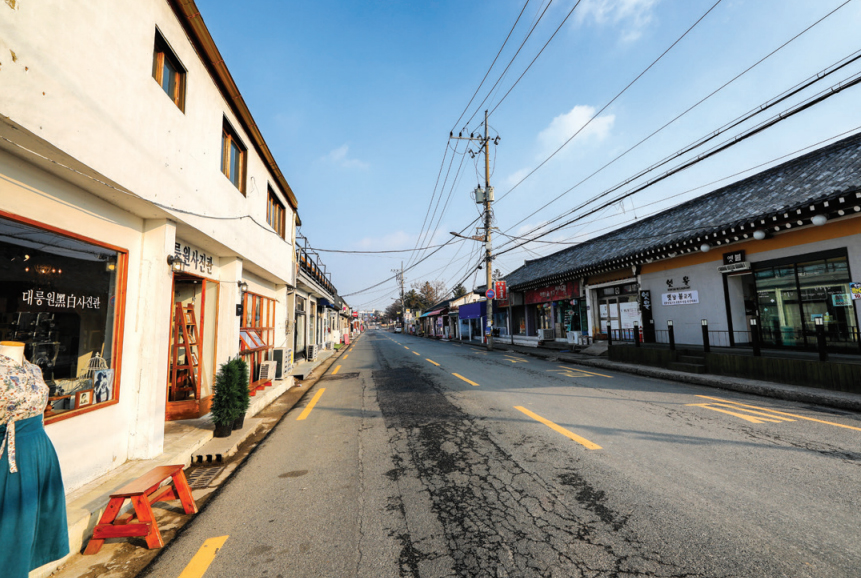 Hwangnidan Street, Gyeongju