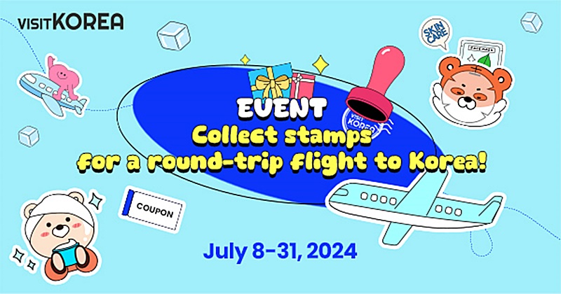  Cartel publicitario del evento que ofrece una promoción especial en los productos y servicios turísticos coreanos. | Organización de Turismo de Corea