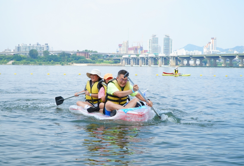 La competición My Own Hangang Race está programada para los días 10 y 11 de agosto en el Parque Jamsil del Río Hangang de Seúl.
