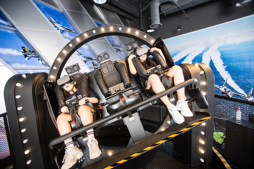 El Museo Nacional de Aviación de Corea ofrece una atracción que recrea la experiencia de vuelo de las 'Águilas Negras' con realidad virtual. | Museo Nacional de Aviación de Corea