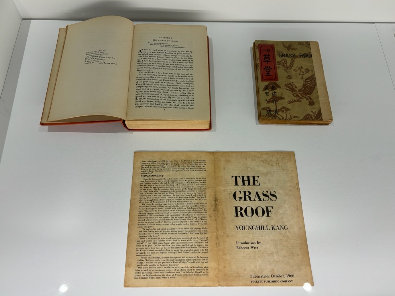 La novela de 1931 de Kang Younghill, 'El tejado de hierba'. | Gil Kyuyoung 