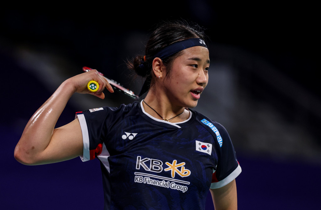 La atleta coreana An Se Young se coronó campeona del Masters de Orleans de la Federación Mundial de Bádminton (BWF) el 9 de marzo en Orleans, Francia, tras vencer en sets corridos a la china Chen Yufei. | Federación Mundial de Bádminton 