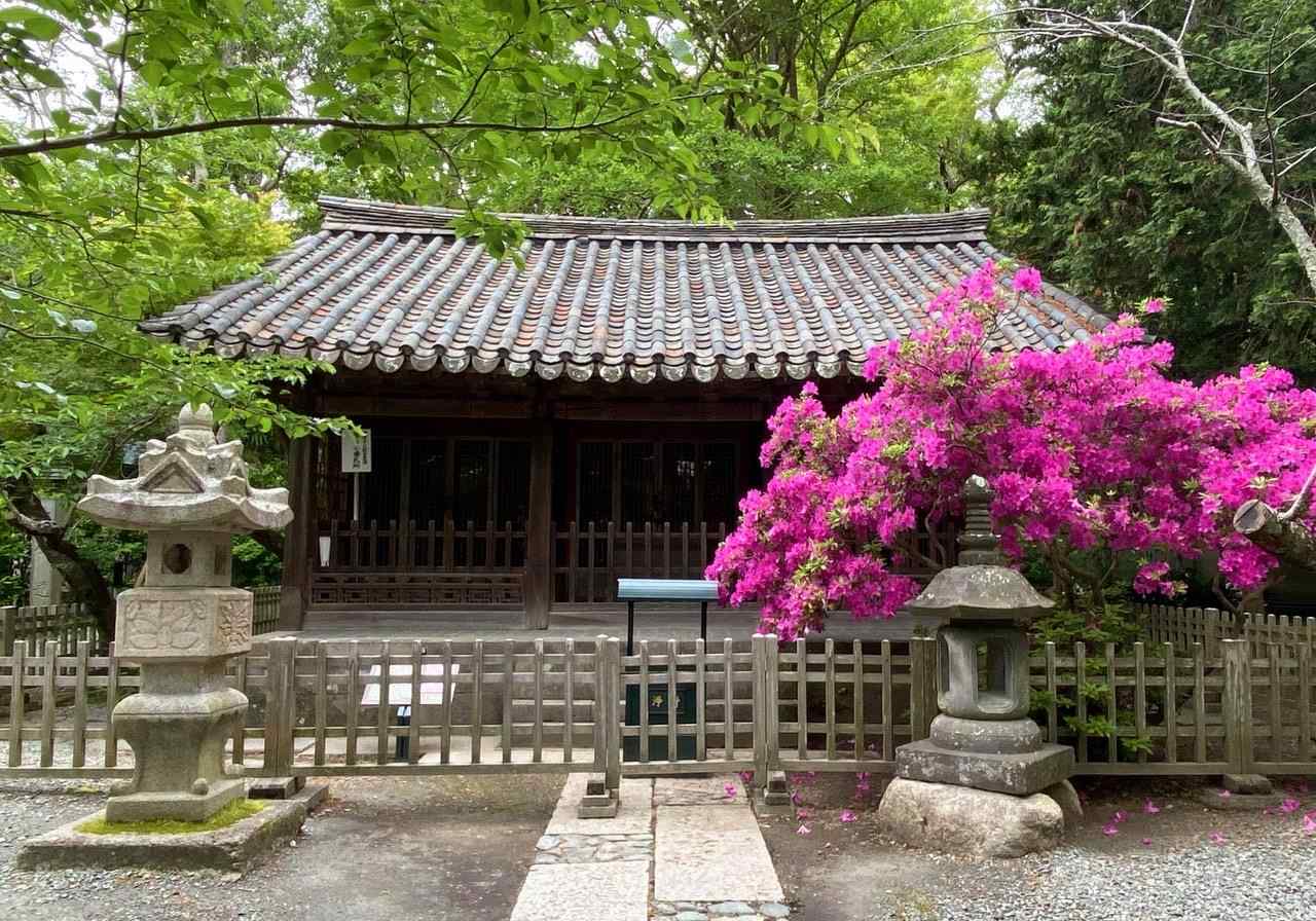Se muestra el santuario Gwanwoldang en Kamakura, Japón, antes de ser desmontado el año pasado. El lugar funcionaba como espacio de oración con una estatua de Avalokitesvara, bodhisattva de la compasión y la misericordia. | Servicio de Patrimonio de Corea