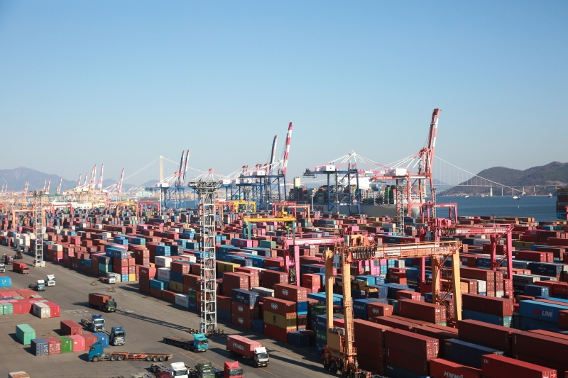 Se muestra el puerto de Gwangyang. | Autoridad Portuaria de Yeosu Gwangyang